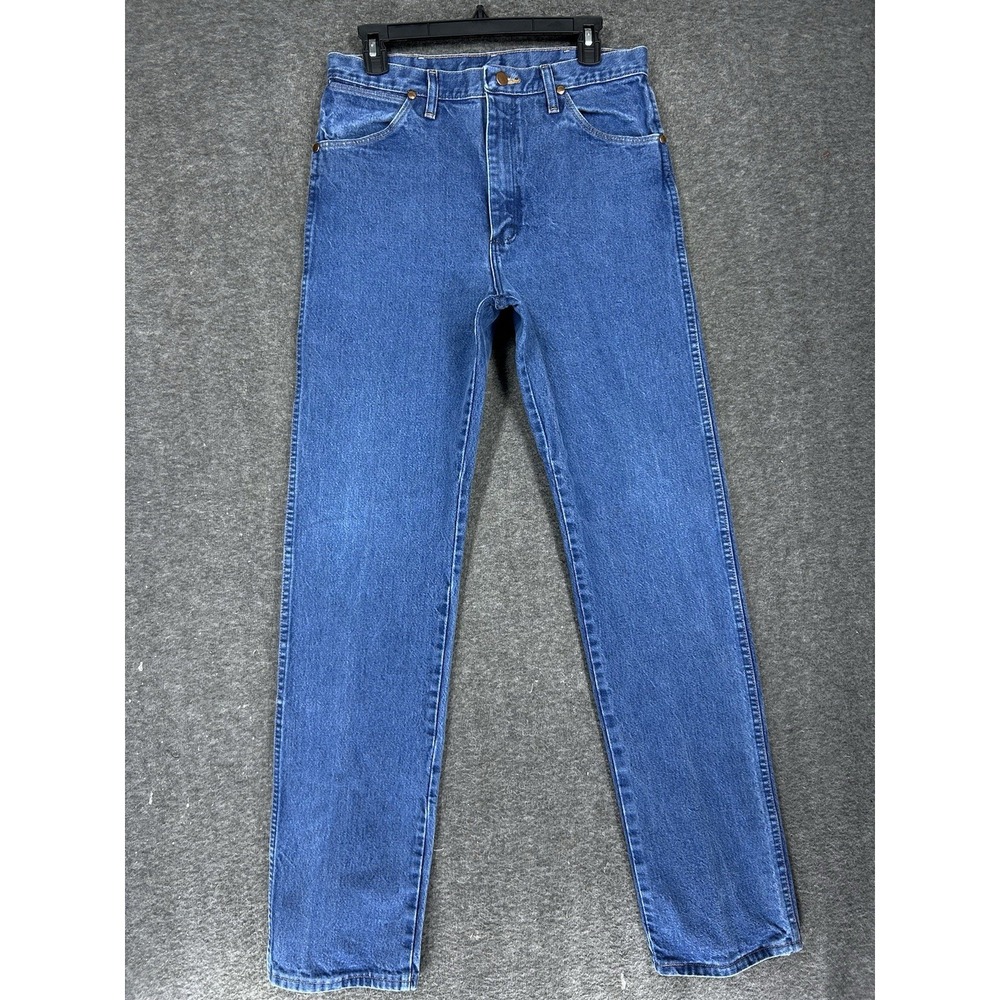 Vintage Wrangler Jeans Men's 31X34 (tag 33x36) Denim 13MWZ Cowboy Cut